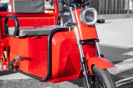 Трицикл электрический Rutrike Амулет 1100 (красный)