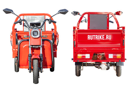 Трицикл электрический Rutrike Амулет 1100 (красный)