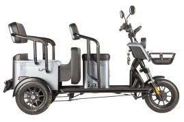 Трицикл электрический Wanshida UM+ (60V, 1000W, черный)