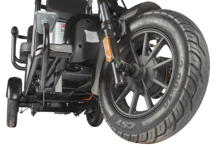 Трицикл электрический Wanshida UM+ (60V, 1000W, черный) (0000314-3098)