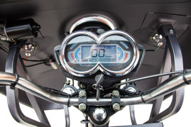 Трицикл электрический Rutrike КАРГО 1500 (темно-синий)