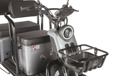 Трицикл электрический Wanshida UM+ (60V, 1000W, зеленый)