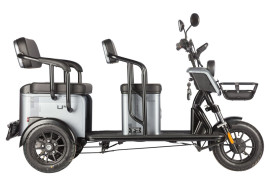 Трицикл электрический Wanshida UM+ (60V, 1000W, зеленый)