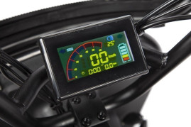 Трицикл электрический Rutrike Куб (черный)