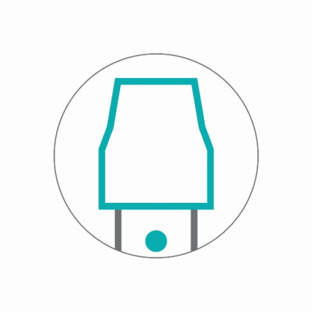 Рамка для мопов TTS (40см, с карманами, серый)