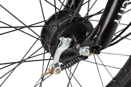 Электровелосипед GREEN CITY e-ALFA new (черный)