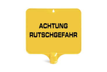 Табличка TTS Опаснорсть споткнуться (36см, квадратная, немецк. яз)