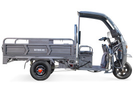 Трицикл электрический Rutrike D4 КАБИНА 1800 (60V, 1200W, черный)
