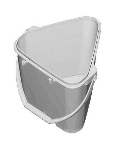 Ведро пищевое Schavon (20л, серый)