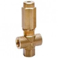 Клапан предохранительный PA VS220 (220бар, 24л/мин, 3/8"г-3/8"г, By-pass 3/8"г)