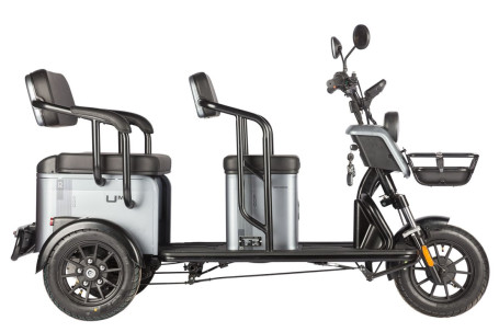 Трицикл электрический Wanshida UM+ (60V, 1000W, красный) (0000314-3101)