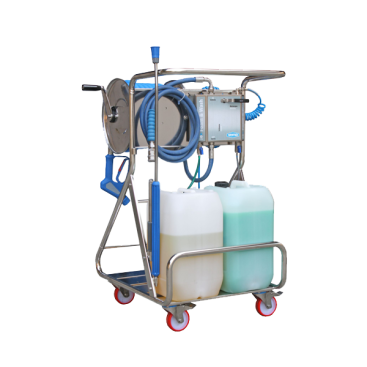 Пенная станция VEMA FOAM SYSTEM 1 AIR (50-100бар, сж.возд, 1 хим.ср, тележка)