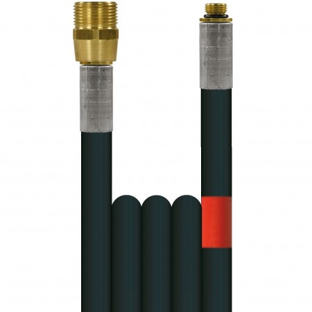 Шланг для канализации (30м, DN06, М22х1.5ш-1/8&quot;ш, 300бар) R+M