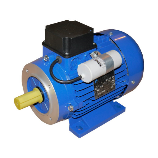 Электродвигатель Bertolini EC 90L (1.1кВт, пол/вал, 220В, WBL) (M40901)