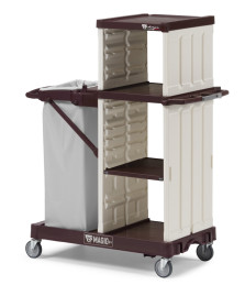 Тележка TTS MagicArt 16 Basic (открытая, 3 полки, держ. мешка, база антрацит)