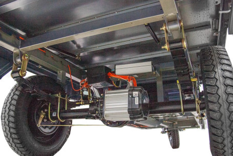 Трицикл электрический Rutrike Импульс 1800 60/72V 1500W (серый) (026649-3285)