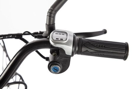 Электровелосипед GREEN CITY e-ALFA new (темно-серый)