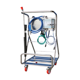 Пенная станция VEMA FOAM & WASH M.P. (10-100бар, сж.возд, 1 хим.ср, тележка)