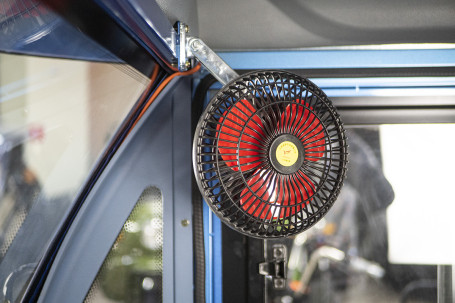 Трицикл электрический Rutrike КАРГО Кабина Дуал (темно-синий)