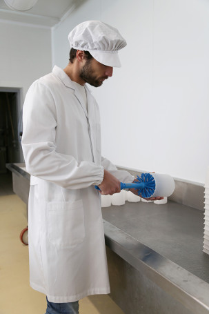 Щетка-ерш IGEAX для труб (Д 120мм, средний, синий)