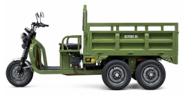 Трицикл электрический Rutrike Каскад 1600 60V 1500х2W (серый)