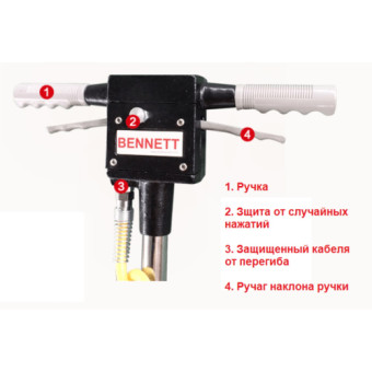 Однодисковая машина Bennett PX-170 (с утяжелителями)
