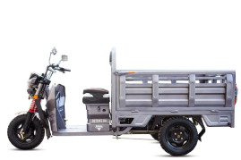 Трицикл электрический Rutrike Антей-У 1500 60V1000W (темно-синий матовый)