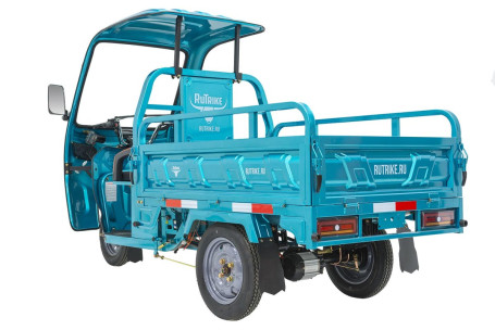 Трицикл электрический Rutrike Глобус NEXT 1500 (60V, 1200W, синий) (026002-3128)