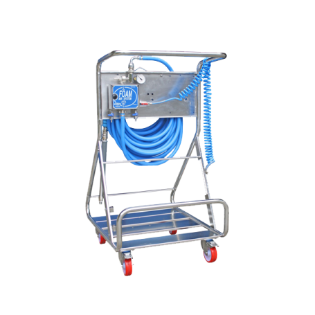 Пенная станция VEMA FOAM AIR SYSTEM (2-8бар, сж.возд, 2 хим.ср, тележка)