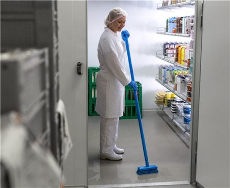 Щетка Vikan (синий, 225мм)