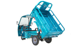 Трицикл электрический Rutrike Глобус NEXT 1500 (60V, 1200W, серый)