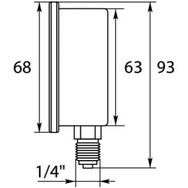 Манометр R+M 54900