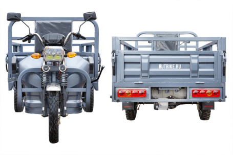 Трицикл электрический Rutrike Титан NEXT 2000 60V1500W (черный) (023965-3131)