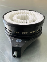 Щетка с вращающейся щетиной (1/4"ш, нейлон)