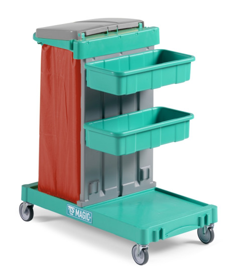 Тележка TTS Magic Line 111B (корзины, держ. мешка 120л) (ML111B0A0000)