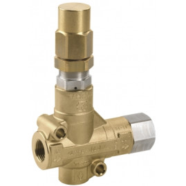 Регулятор давления Mecline VHP50 (500бар, 100л/мин, 1/2"г-1/2"г, By-pass 1/2"г, лат)