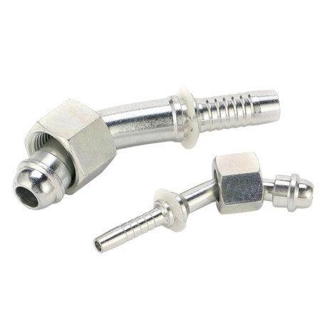 Фитинг высокого давления DK (DN10, М18х1.5г, 45гр, оцинк) RC