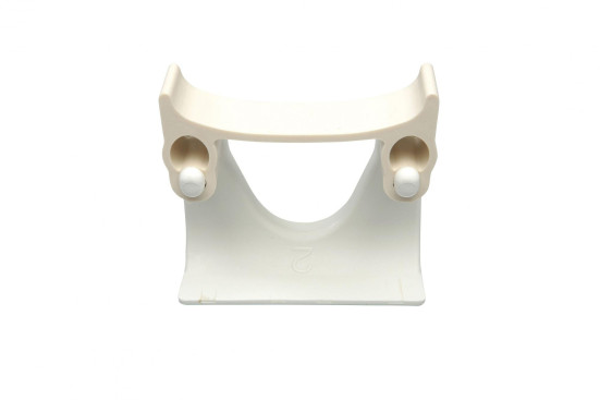 Крепление для планки FBK (Ø28 – 40 мм, белый)