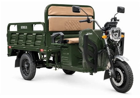 Трицикл электрический Rutrike Дукат NEXT 1500 (72V, 1500W, зеленый) (027508-3363)