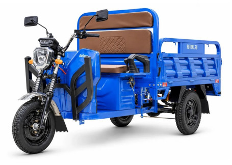 Трицикл электрический Rutrike Дукат NEXT 1500 (72V, 1500W, серый) (027508-3362)