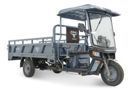 Трицикл электрический Rutrike Фактор ЛАЙТ 2600 (60/72V, 2000W, серый)