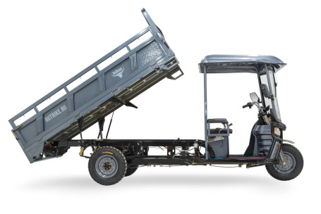 Трицикл электрический Rutrike Фактор ЛАЙТ 2600 (60/72V, 2000W, серый) (025898-3136)