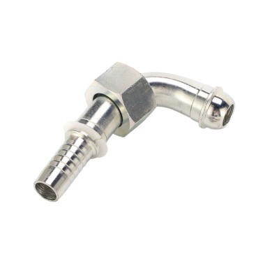 Фитинг высокого давления DK (DN06, М12х1.5г, 90гр, оцинк) RC