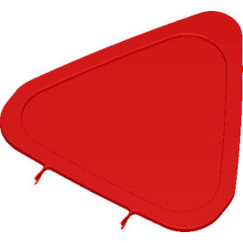 Крышка для ведра Schavon (12 л, красный)