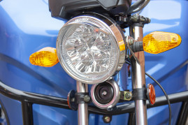 Трицикл электрический Rutrike Вояж К22 1200 60V/800W (серый)