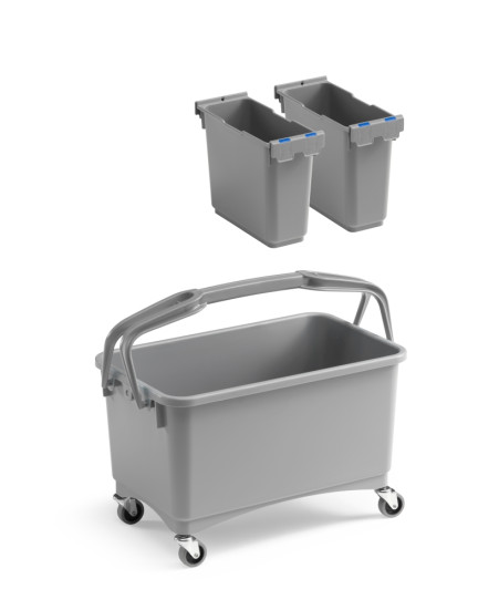 Набор TTS EROY E-08 (ведро 28 л, съемные модули, на колесах)