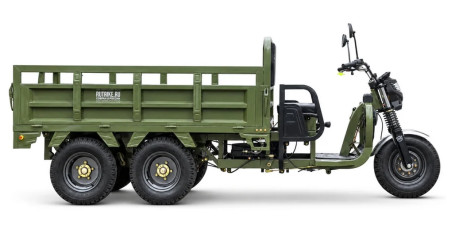Трицикл электрический Rutrike Профи 2200 60V 1800х2W (зеленый) (026657-3298)