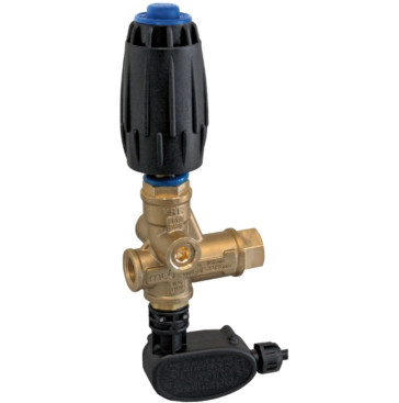 Регулятор давления Mecline VRT3 (250бар, 40л/мин, 3/8&quot;г-3/8&quot;г, 2x3/8&quot;г, By-pass 3/8&quot;г, микро)