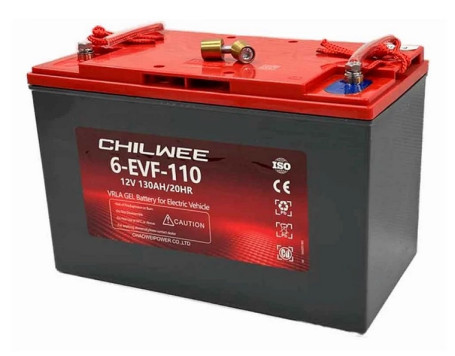 Тяговый аккумулятор Chilwee Battery 6-EVF-110A (12В, 124А/ч)