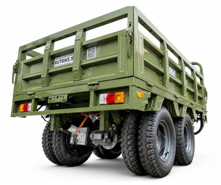 Трицикл электрический Rutrike Профи 2200 60V 1800х2W (серый) (026657-3299)